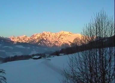 Panorama Winter Salzburg